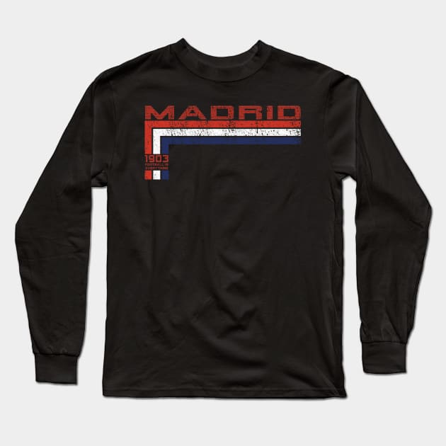 Football Is Everything -Atlético Madrid 80s Ultras Long Sleeve T-Shirt by FOOTBALL IS EVERYTHING